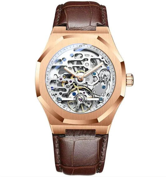 Experience Timeless Precision: Switzerland Elon Tourbillon Watch