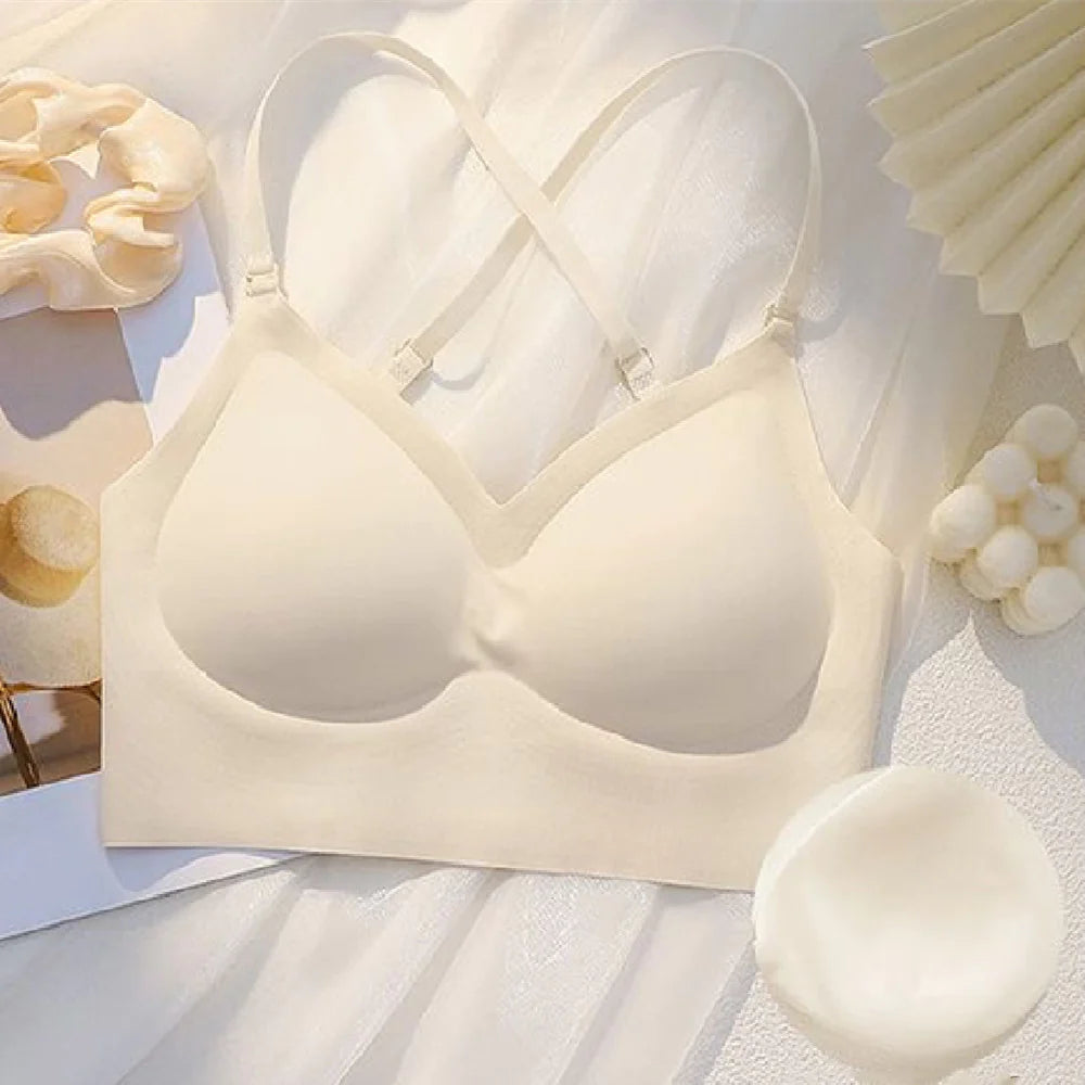 U-Shaped Back Comfort Bra – Wireless Everyday Support with Natural Shaping