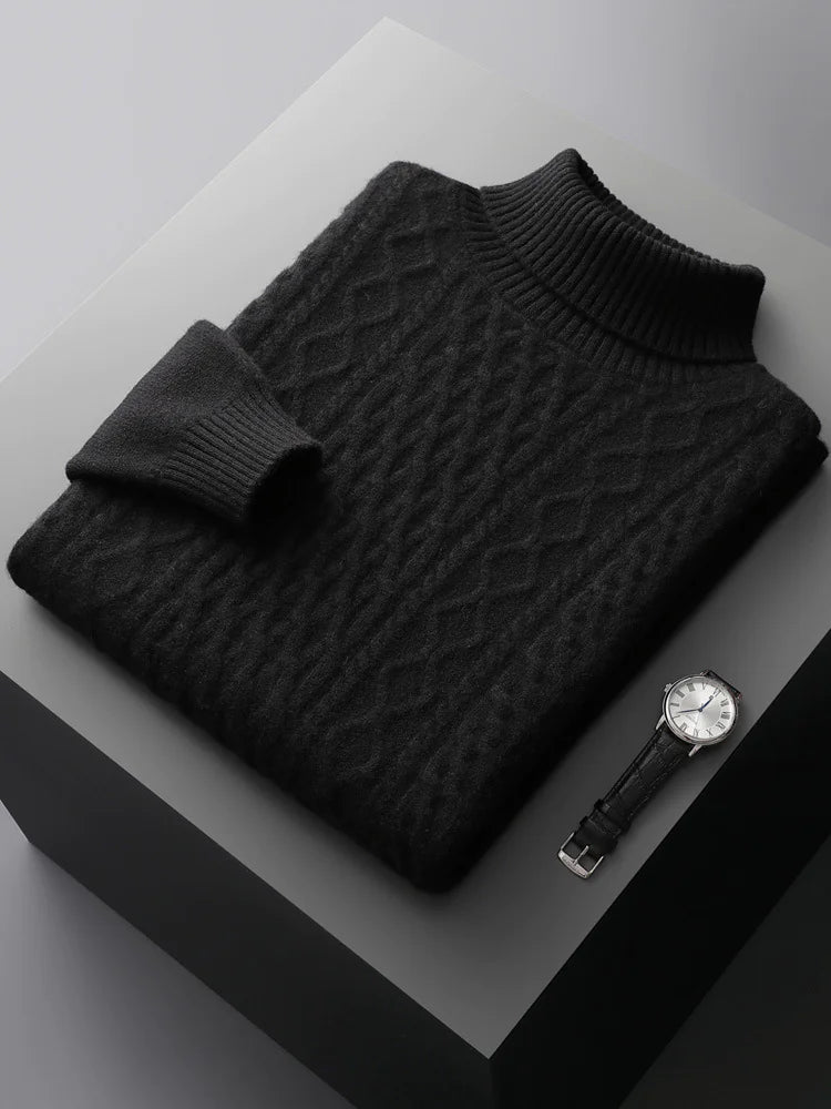 Men’s Cashmere Sweater – Soft Luxury Knit, Classic Fit, and Timeless Style (S–3XL)