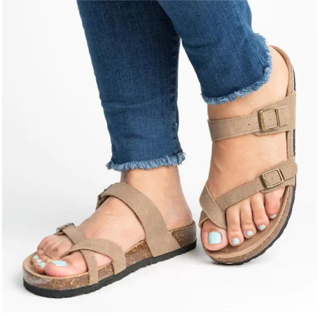 Roman-Style Thick-Soled Sandals – Elegant, Supportive, and Made for Summer