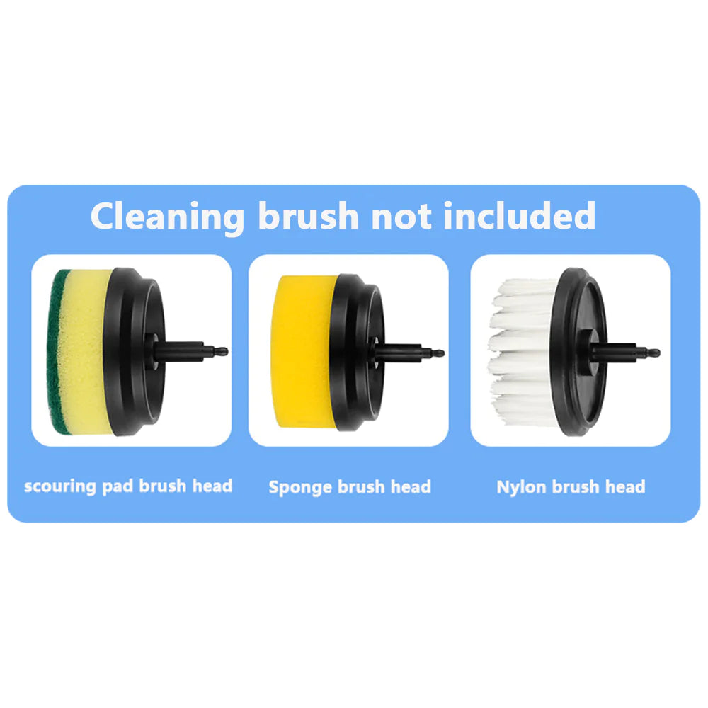 Multifunctional Electric Cleaning Brush – Rechargeable Scrubber with Multiple Brush Heads (Cordless & Powerful)