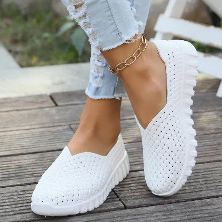 Breathable PU Flats – Lightweight, Versatile, and Elegant for Everyday Wear