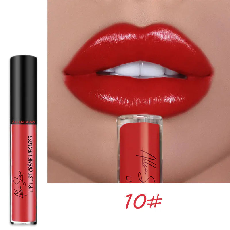 Allen Shaw Cream Lip Glaze – Intense Matte Velvet Color