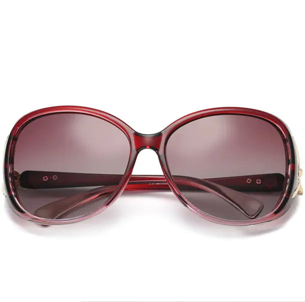 UV400 Round Retro Sunglasses – Stylish Korean-Inspired Design for Women