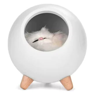 Cute Cat Night Light – USB Rechargeable Decorative Lamp for Bedroom, Nursery, or Office Desk