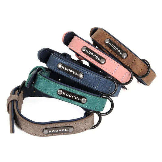 Premium SBR Waterproof Adjustable Dog Collar – Durable, Stylish, and Comfortable (Multiple Sizes & Colors)