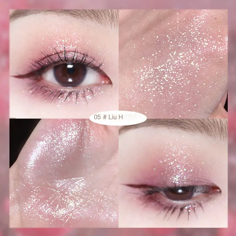 Double-ended Eyeshadow Pen – Waterproof, Shimmer Finish, Long-Lasting Color (6 Shades Available)