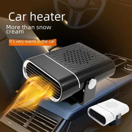 1194 Car Heater – Fast Heating, Defrosting & Defogging (12V/24V, Compact ABS Design)