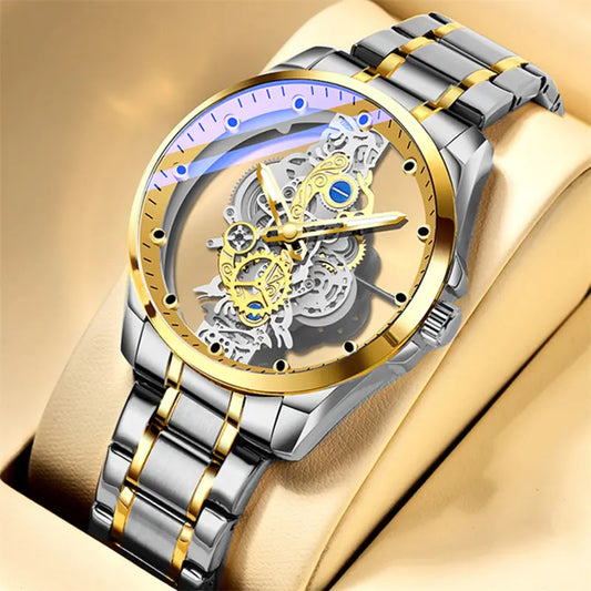 Embrace Timeless Style with the Skeleton Vintage Men's Watch
