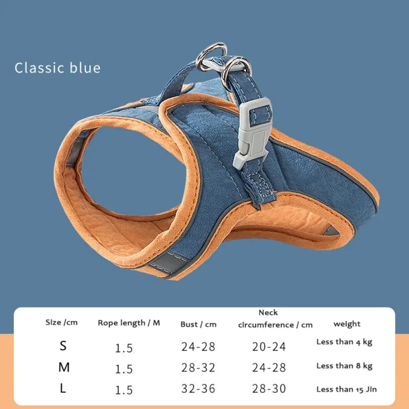 Cat Harness Leash Set – Adjustable, Breathable & Stylish for Outdoor Adventures