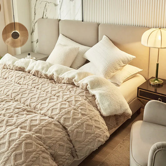 Soft Polyester Blanket – Modern Solid Color Throw (Multiple Sizes & Colors)