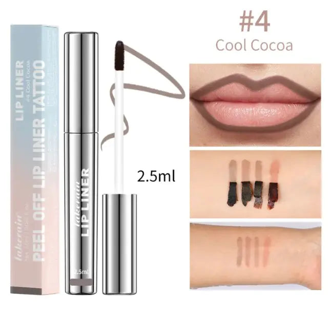 Matte Finish No Stain Cup Hook Line Lipstick – Long-Wear, Transfer-Proof Elegance