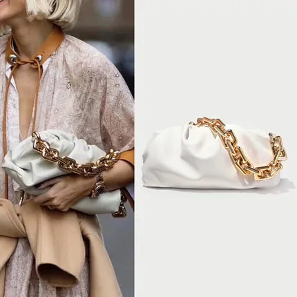 Soft Leather Women's Cloud Bag: The Perfect Fusion of Luxury and Practicality