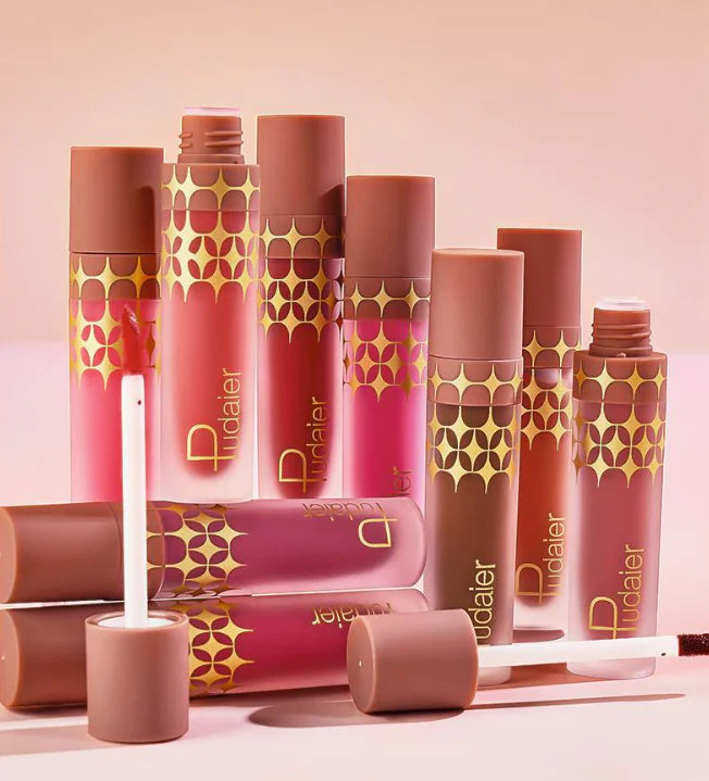 24-Color Lip Gloss Set by Pudaier
