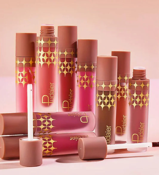 24-Color Lip Gloss Set by Pudaier