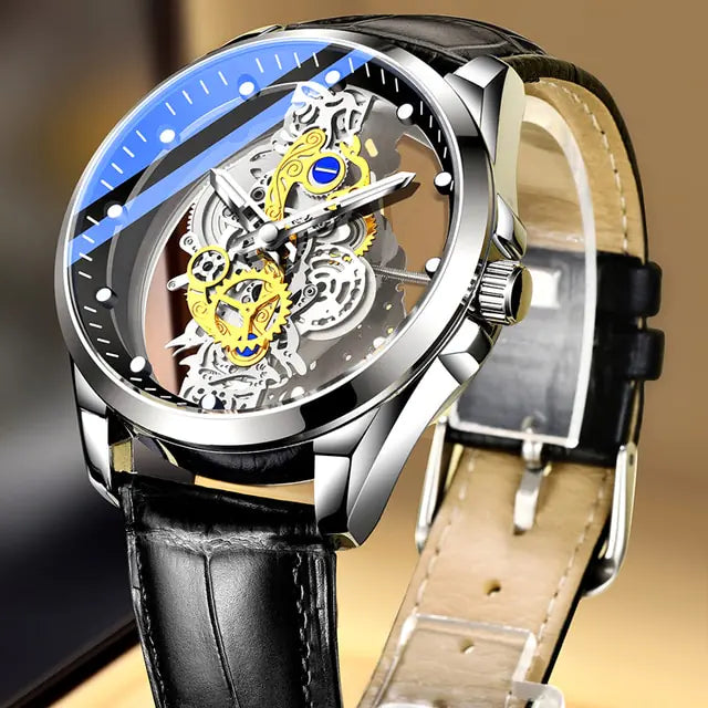 Embrace Timeless Style with the Skeleton Vintage Men's Watch