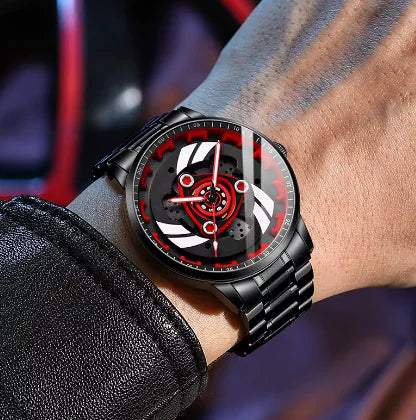 3D Spinning Motorcycle Engine Watch – For the Bold and Adventurous